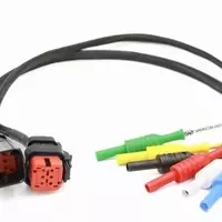 6pin Ampseal 16 Red Breakout Lead
